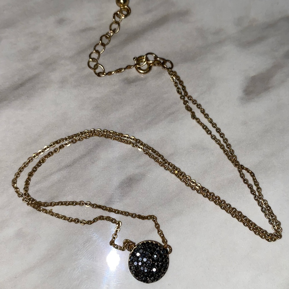 Black and Gold Necklace